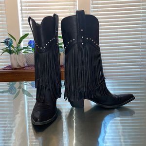 Roper Western Fringe Cowboy Boots (Women’s)